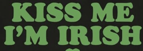 KISS ME I'M IRISH logo